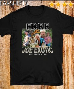 Free Joe Exotic The Tiger King 2020 carole baskin T-Shirt