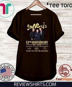 Genesis 53rd Anniversary 1967 2020 Shirt