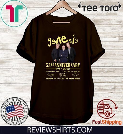 Genesis 53rd Anniversary 1967 2020 Shirt