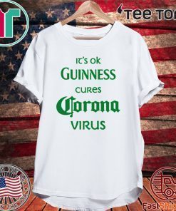 Guinness cures coronavirus parody graphic Green 2020 T-Shirt