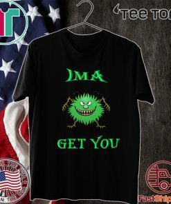 Official Corona-virus Covid-19 Ima Get You Solid Bright Green T-Shirt