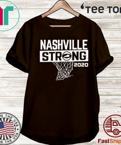 Nashville Strong Basketball Charity Tee Shirt