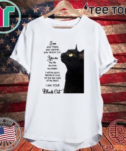 I am your friend your partner your black cat Official T-Shirt