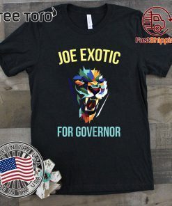 Joe Exotic For Governor Colorful 2020 T-Shirt