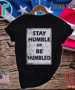 Johnny Depp Stay Humble Or Be Humbled Official T-Shirt