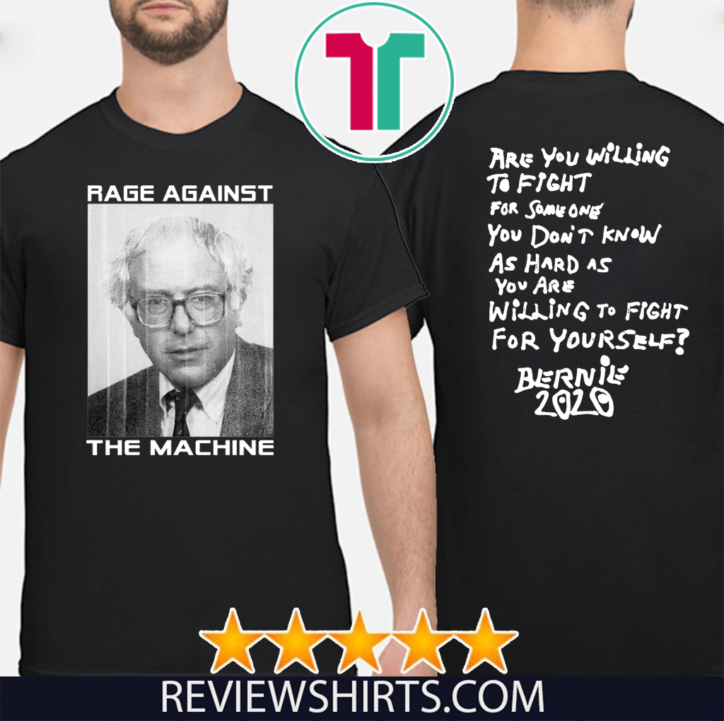 Bernie Rage Against The Machine Shirt - Limited Edition