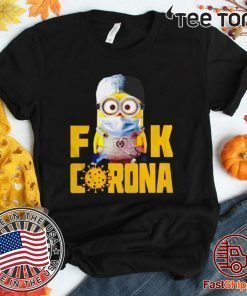 Minion Fuck Corona Covid 19 Official T-Shirt