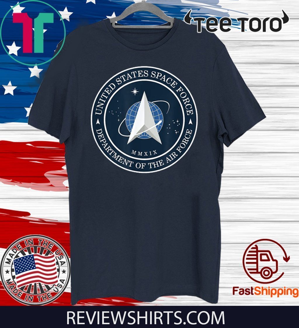 New United States Space Force Logo USSF 2020 T-Shirt - ReviewsTees