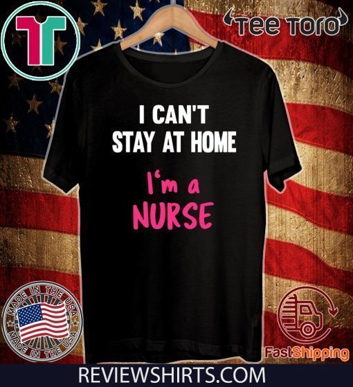 Nurse Stay At Home Quaratine Isolation Social Distancing Official T-Shirt