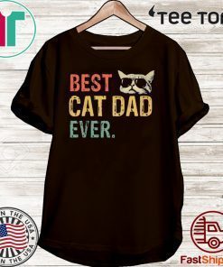 Original Best Cat Dad Ever t-shirt