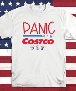 Panic at the costco Toilet Paper T-Shirt