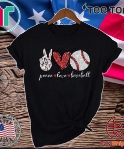 Peace Love Baseball 2020 T-Shirt