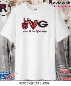 Peace Love Bulldogs Gift T-Shirt