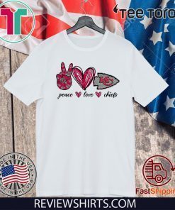 Peace Love Chiefs 2020 T-Shirt