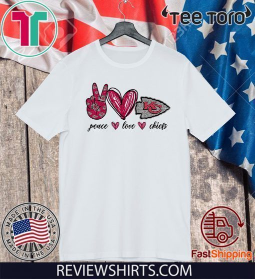 Peace Love Chiefs 2020 T-Shirt