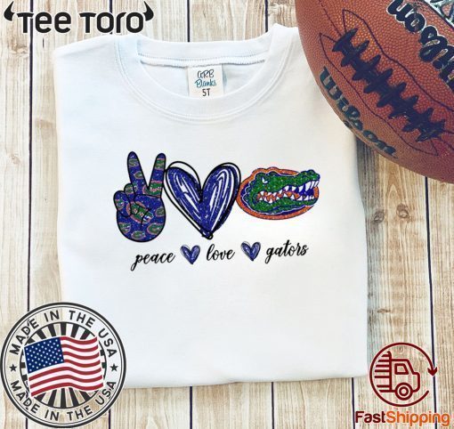 Peace Love Gators 2020 T-Shirt