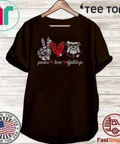 Peace love Bulldogs 2020 T-Shirt
