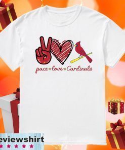 Peace love Cardinals 2020 T-Shirt