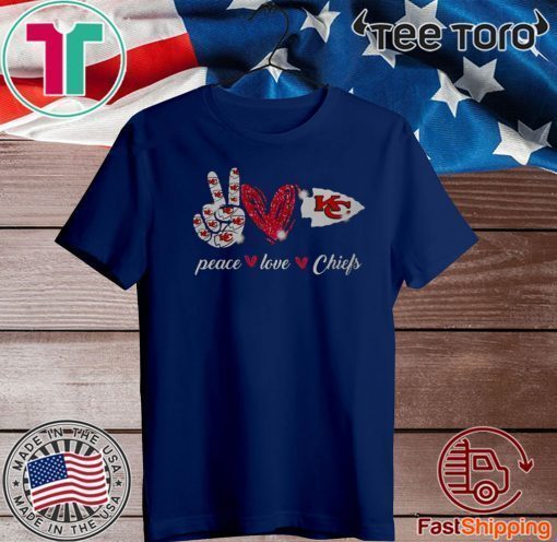 Peace love Kansas City Chiefs 2020 T-Shirt