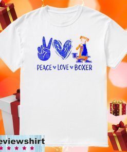 Peace love boxer UK Kentucky tattoo 2020 T-Shirt