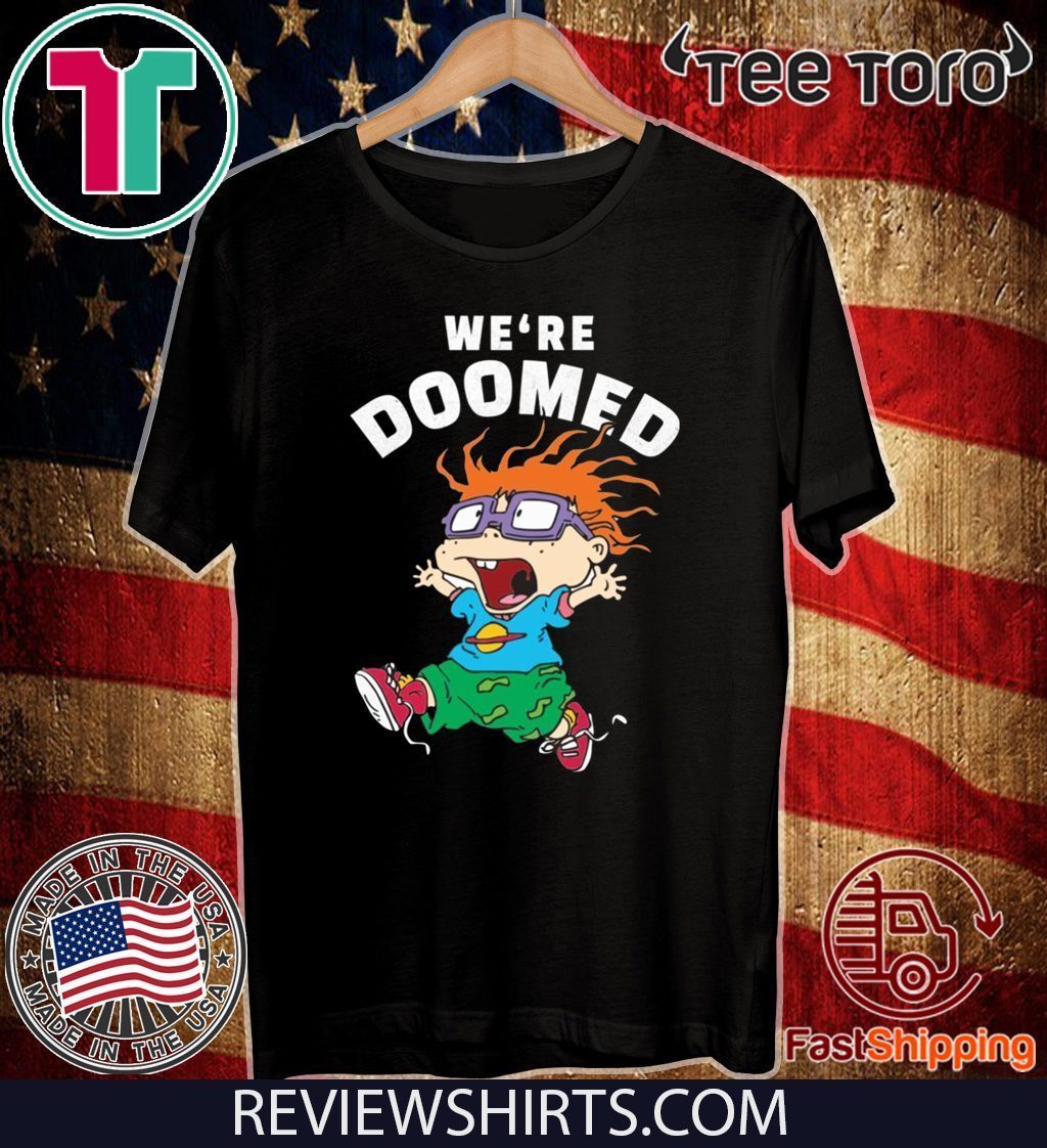 Rugrats Chuckie Were Doomed Official T Shirt Reviewstees 6983