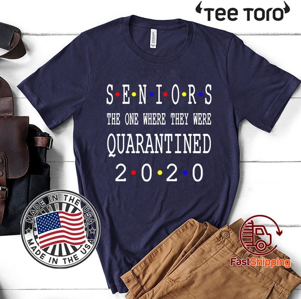 Class Of 2020 Graduation Senior Funny Quarantine Classic T-Shirt ...