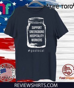 Support Greensboro Hospitality Workers Official T-Shirt