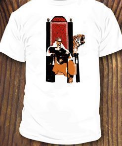 TIGER KING JOE EXOTIC THRONE NETFLIX SERIES FAN POSTER OFFICIAL T-SHIRT