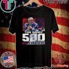 Tom Brady 500 Career Passing Touchdowns 12 2020 T-Shirt