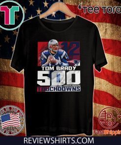 Tom Brady 500 Career Passing Touchdowns 12 2020 T-Shirt