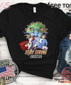Thank Avengers Nurses Stay Strong American T-Shirt