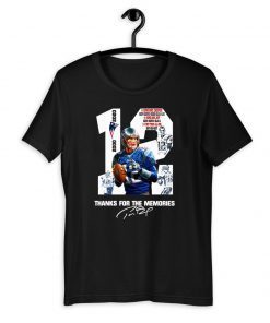 Thank You For The Memories 2000 – 2020 NEW ENGLAND PATRIOTS Official T-Shirt