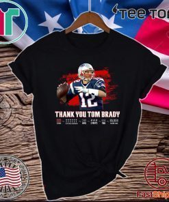 Thank You Tom 2020 Brady T-Shirt