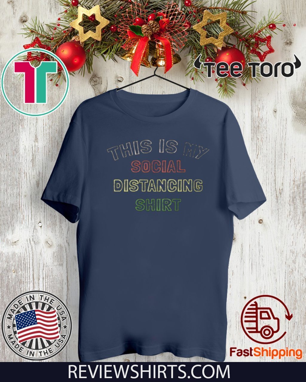 This Is My Social Distancing 2020 T-Shirt
