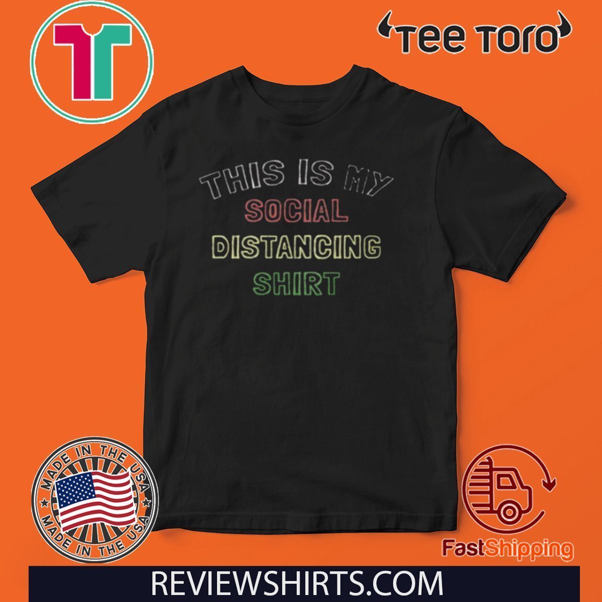 This Is My Social Distancing 2020 T-Shirt