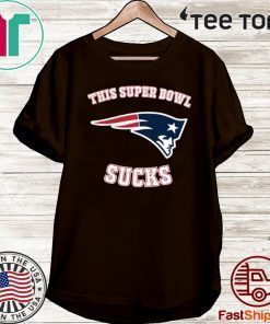 This Super Bowl Sucks New England Patriots Official T-Shirt