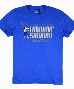 Throwin'Samoan St. Louis Battlehawks T-Shirt