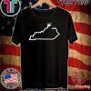 Toilet paper Kentucky map 2020 T-Shirt