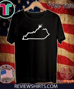 Toilet paper Kentucky map 2020 T-Shirt