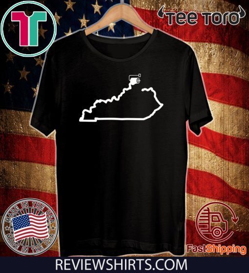 Toilet paper Kentucky map 2020 T-Shirt