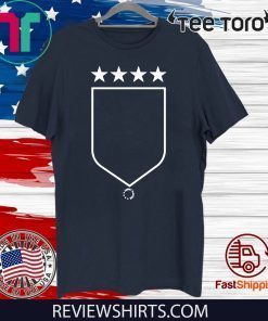 USWNTPA Shirt - Shield 4 Stars Only 2020 T-Shirt