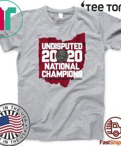 Undisputed Champs Columbus OH Basketball 2020 T-Shirt