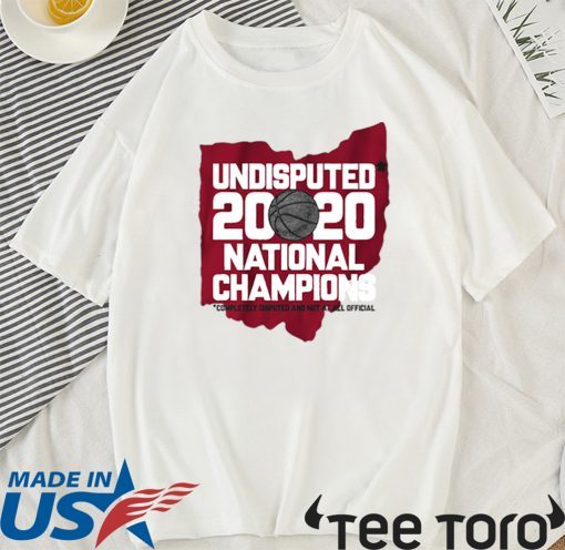 Undisputed Champs Columbus OH Basketball 2020 T-Shirt