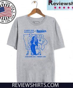 VAMPIRE WEEKEND AT BERNIE'S CEDAR RAPIDS IOWA T-SHIRT