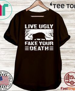 Vintage Live Ugly Fake Your Death Opossum T-Shirt