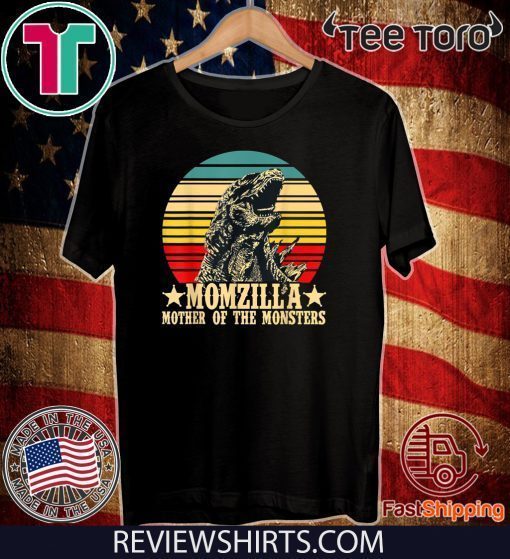 Vintage Momzilla Mother Of The Monsters T-Shirt