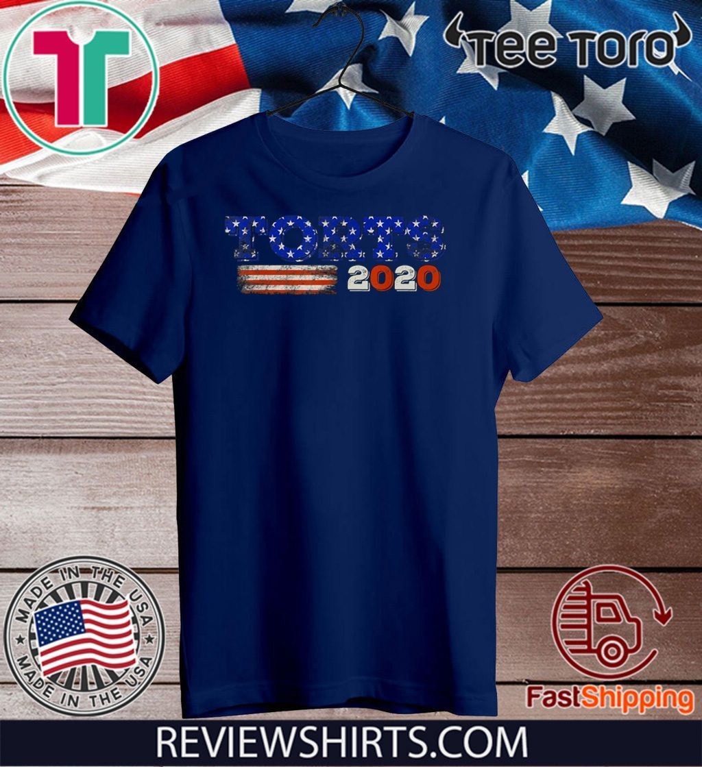 Vintage Torts 2020 Flag US T-Shirt