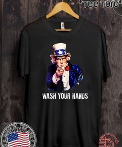 Wash Your Hands and Uncle Sam Shirt