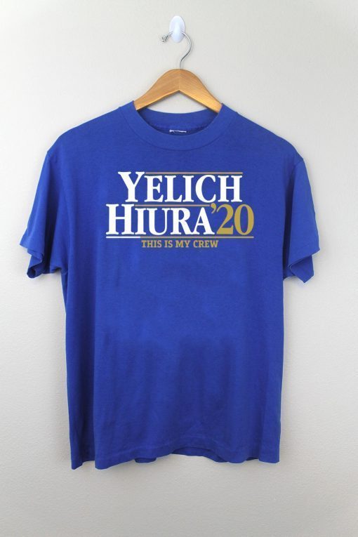 Yelich Hiura Milwaukee 2020 T-Shirt