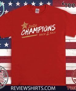 BACK 2 BACK CHAMPIONS PERTH WILDCATS 2020 T-SHIRT